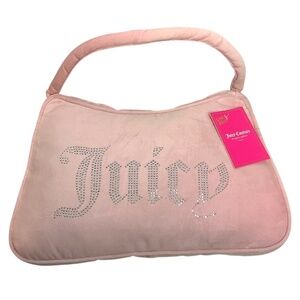 Juicy Couture Purse Shaped Decorative Pillow